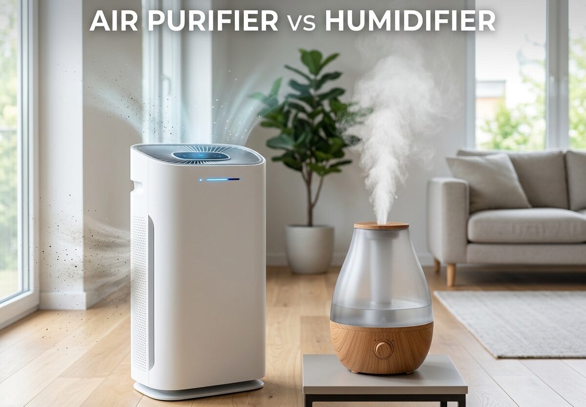 Air Purifier vs Humidifier