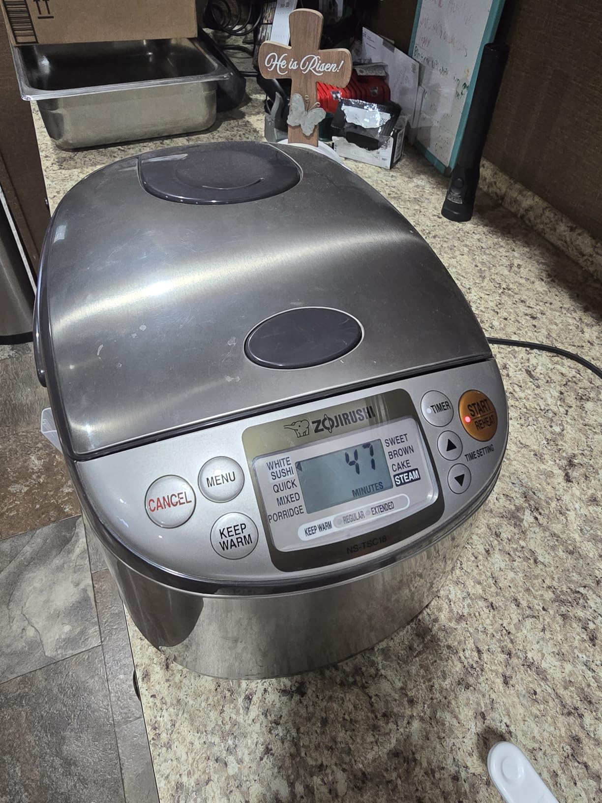 Zojirushi NS-TSC10 5-1/2-Cup (Uncooked) Micom Rice Cooker and Warmer, 1.0-Liter customer photo 2