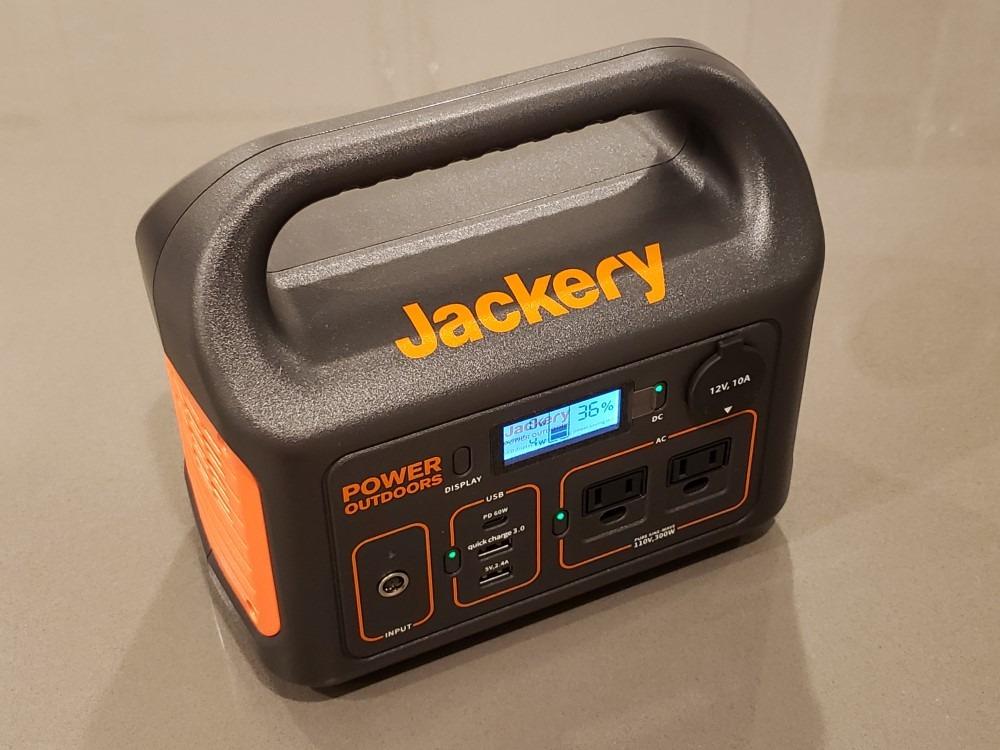 Jackery Portable Power Station Explorer 300, 293Wh Backup Lithium Battery, 110V/300W Pure Sine Wave AC Outlet, Solar Generator (Solar Panel Not Included) for Outdoors Camping Travel Hunting Blackout customer photo 1