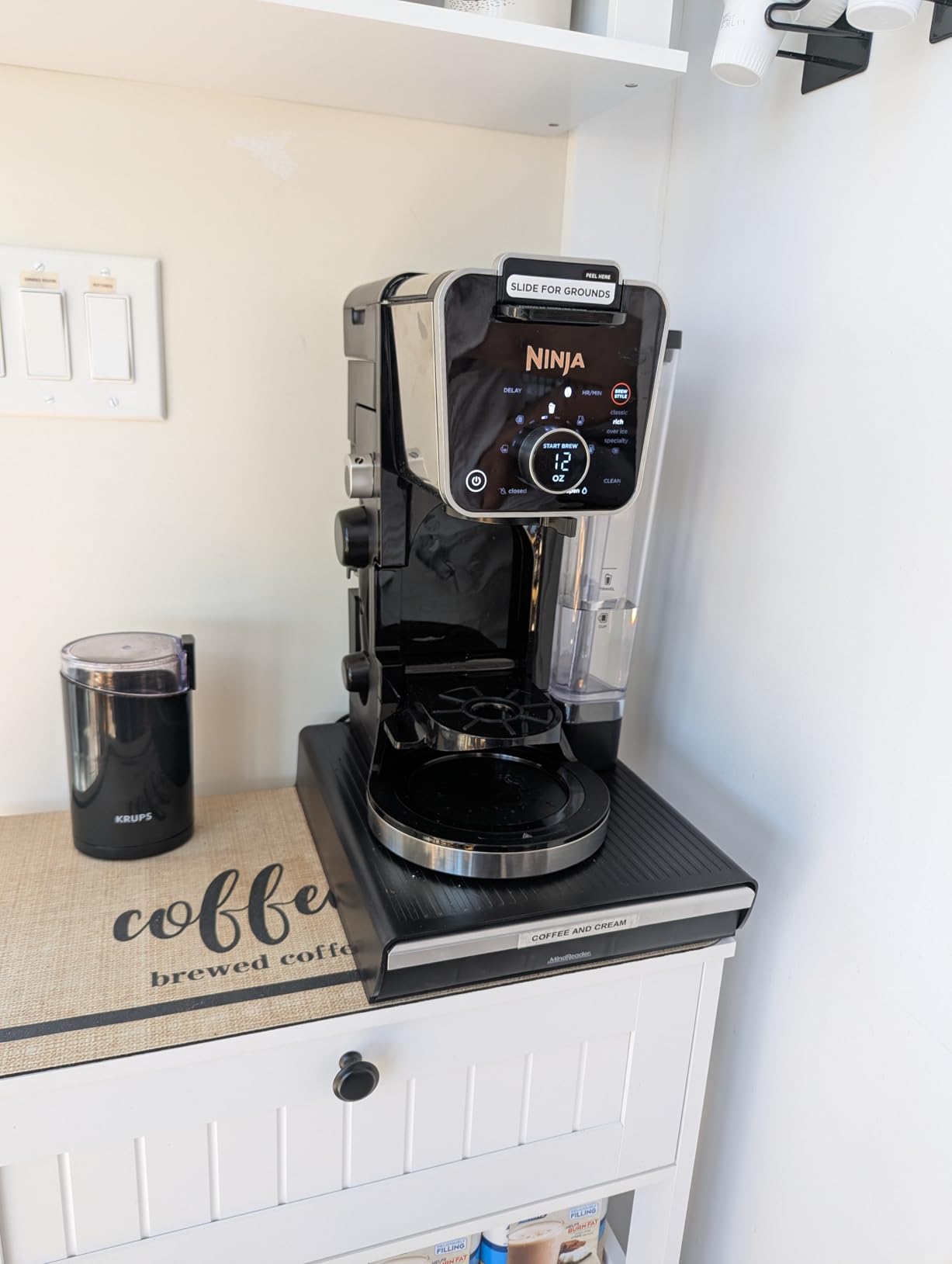 Ninja Specialty Drip Coffee Maker, DualBrew Pro Specialty Coffee Machine w/ Frother, Paper Filter, Brew with Pods & Grounds, K Cups Compatible, 4 Brew Styles, 13 Cup to Pot Sizes, Black, CFP301 customer photo 1