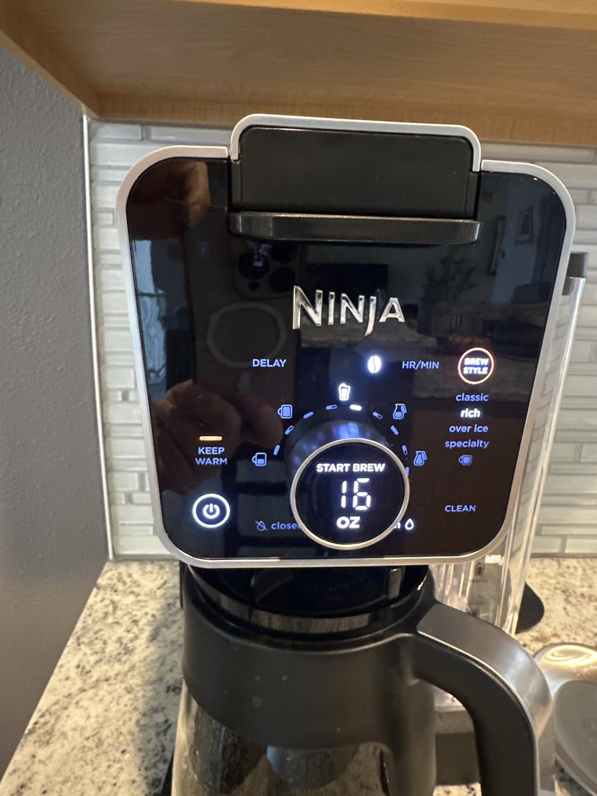 Ninja Specialty Drip Coffee Maker, DualBrew Pro Specialty Coffee Machine w/ Frother, Paper Filter, Brew with Pods & Grounds, K Cups Compatible, 4 Brew Styles, 13 Cup to Pot Sizes, Black, CFP301 customer photo 2