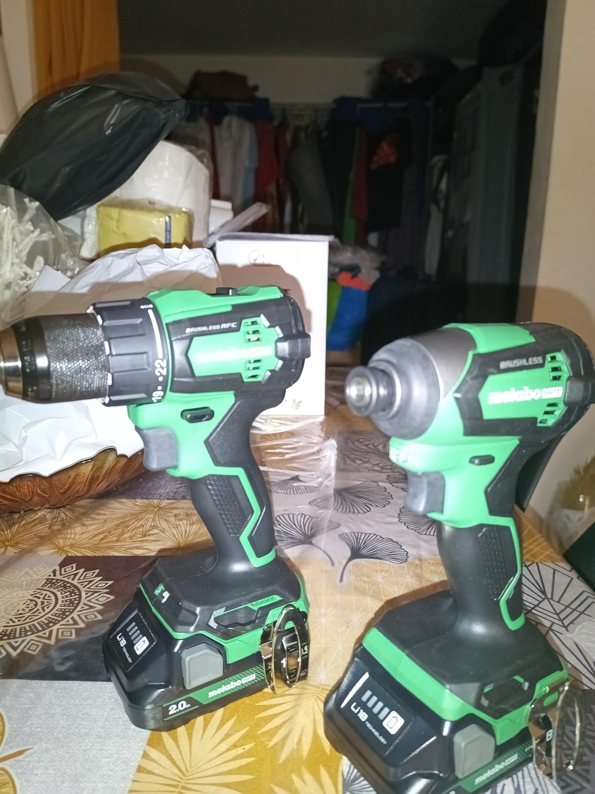 Metabo HPT 18V MultiVolt Cordless Brushless Driver Drill & Impact Driver Combo Kit, 2 Lithium-Ion Batteries and Charger, KC18DEXQB customer photo 2