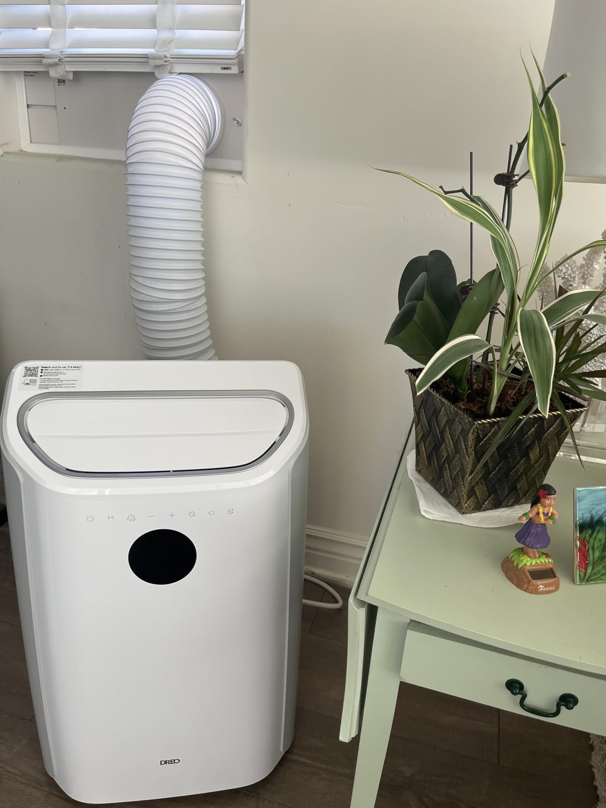 DREO Portable Air Conditioner 516S, 14000 BTU ASHRAE (10000 BTU DOE) Smart AC Unit for Bedroom with Drainage-free Cooling, Fan & Dehumidifier 3 in 1, APP/Voice/Remote, Quiet Standing AC for Room Indoors customer photo 2