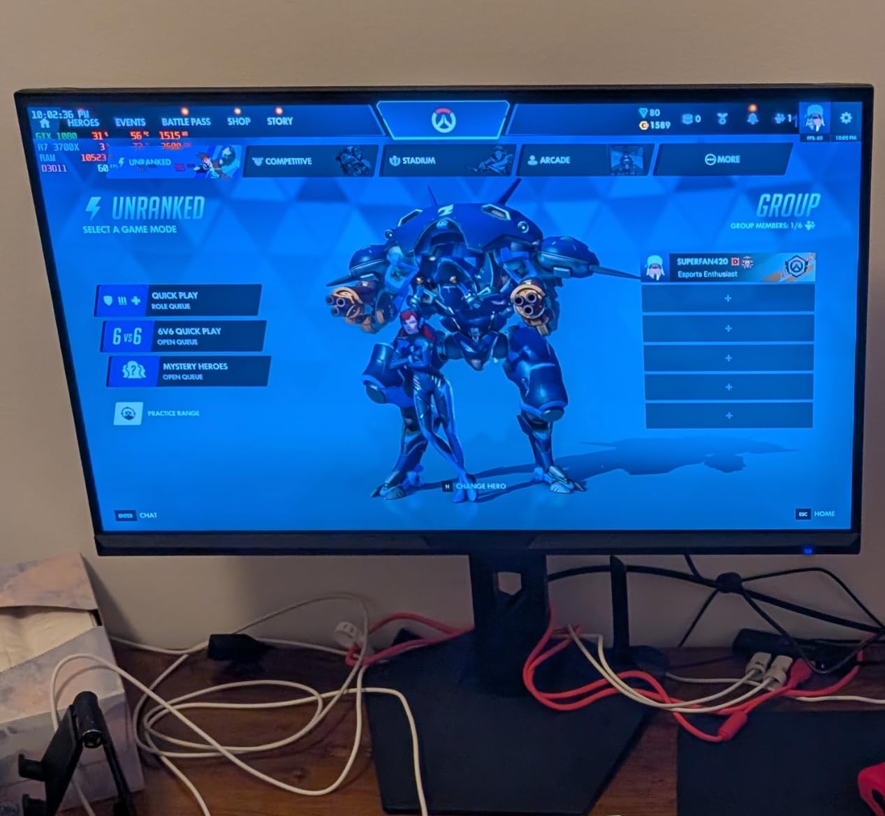 SANSUI 24.5 Inch Gaming Monitor QHD 1440P 300Hz 240Hz, 1ms Fast IPS Computer Monitor, 2x HDMI 2.1 Up to 300Hz, 2x DP 1.4 Up to 300Hz, 130% sRGB Eye Care VESA Support (DP Cable Included ES-G25F6Q Pro) customer photo 1