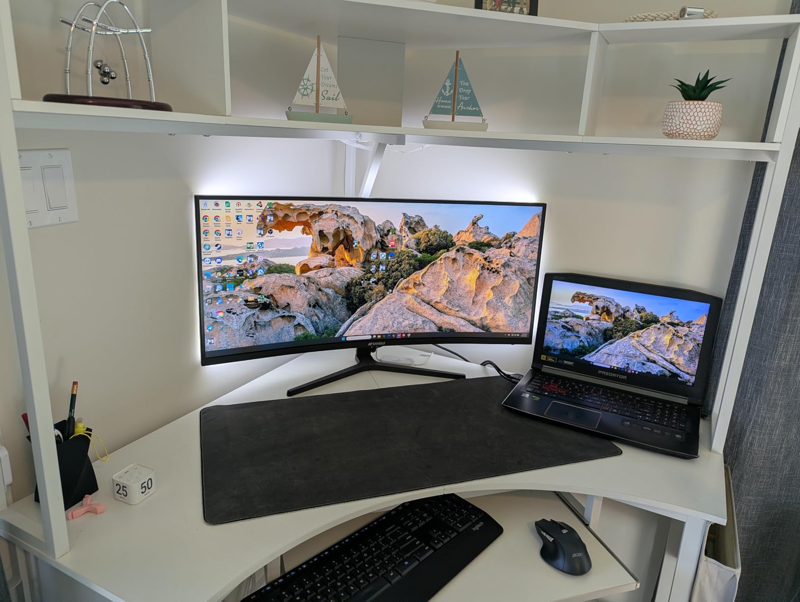 SANSUI 24.5 Inch Gaming Monitor QHD 1440P 300Hz 240Hz, 1ms Fast IPS Computer Monitor, 2x HDMI 2.1 Up to 300Hz, 2x DP 1.4 Up to 300Hz, 130% sRGB Eye Care VESA Support (DP Cable Included ES-G25F6Q Pro) customer photo 2