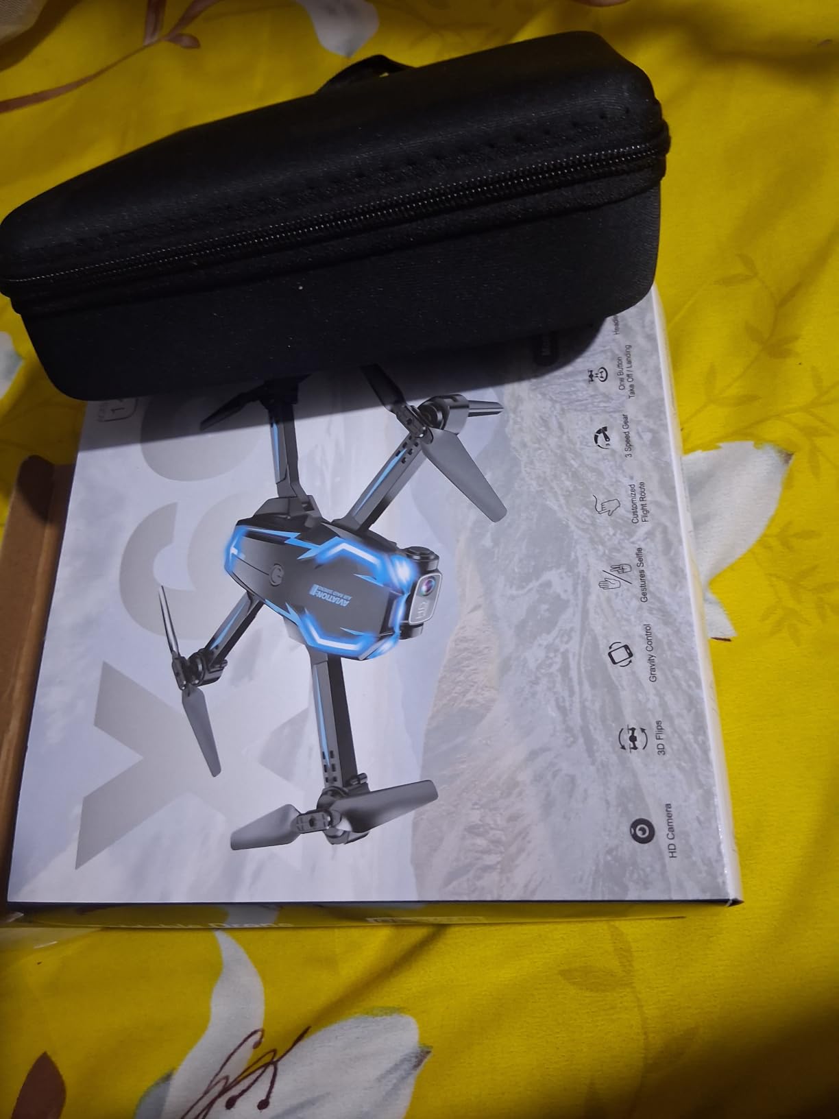 Drone with Camera for Adults, 2K HD FPV Drones with Upgrade Altitude Hold, One-Key Take Off/Landing, Speed Adjustment, Headless Mode, 2 Batteries, Toys Gifts for Teen Boys Girls, Beginner customer photo 1