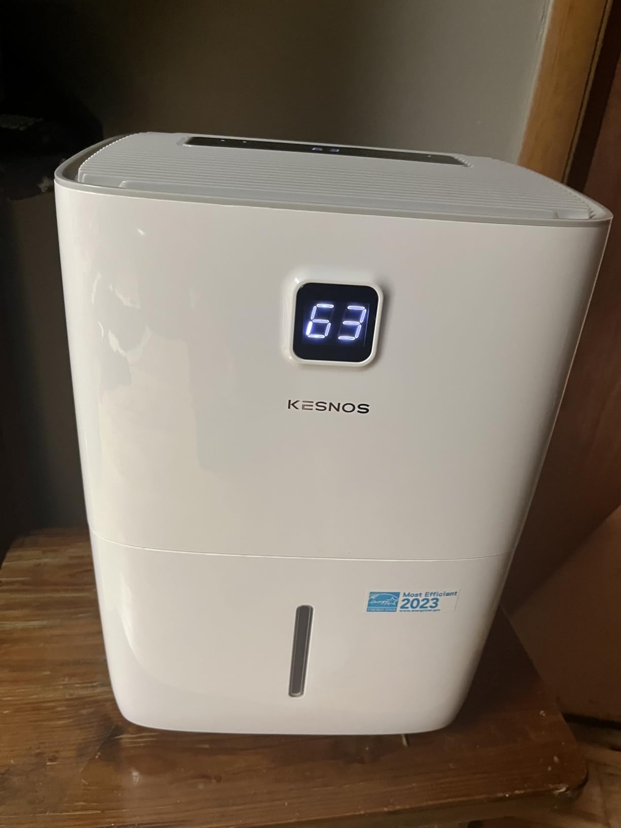 2,500 Sq. Ft. Energy Star 2025 Dehumidifier for Home & Basement, Ideal for Bedroom with Ultra Quiet 36 dB, 0.39-Gallon Water Tank with Drain Hose, 4 Pre-Set Modes, Auto Defrost, Timer customer photo 1
