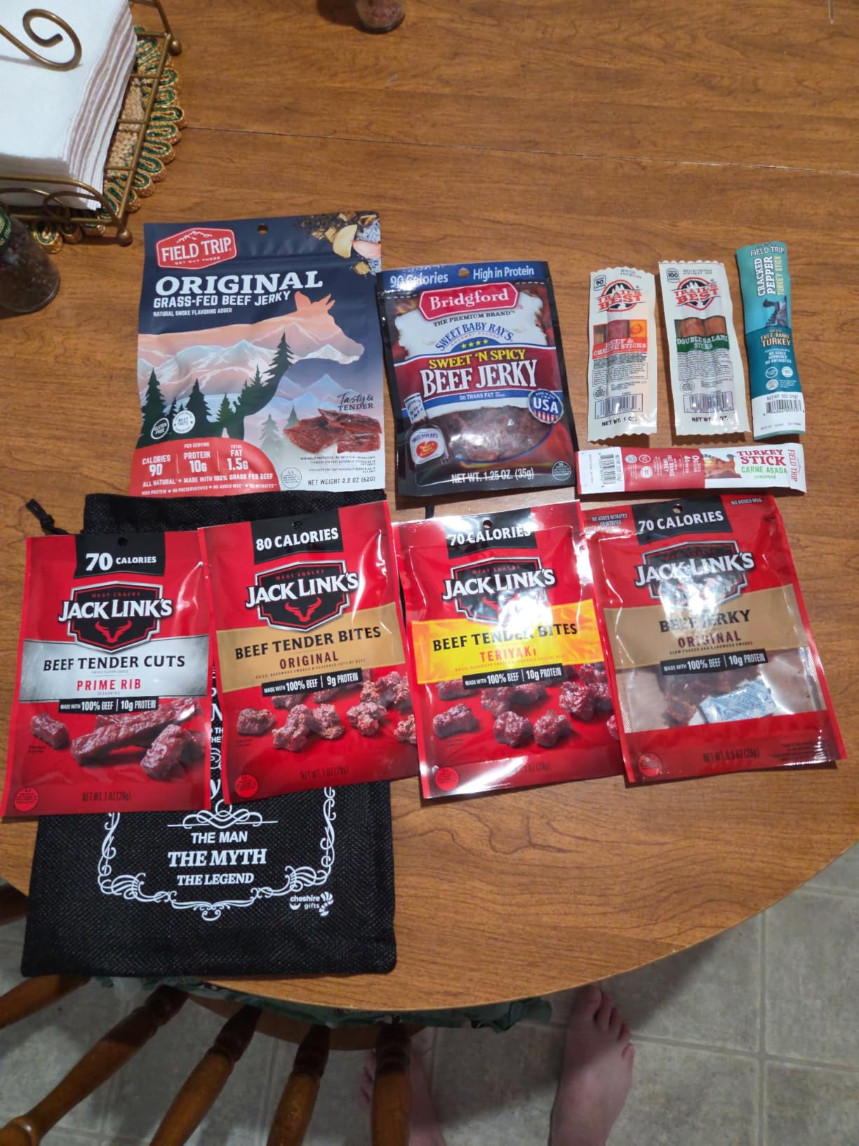 Fathers Day Gift for Dad - Jerky Gift Basket: Best Dad Ever Gifts, Fathers Day Gift from Daughter & Son, Jerky Variety Pack Gift Basket for Men, Grandpa Gifts for Father's Day by Cheshire Gifts customer photo 1