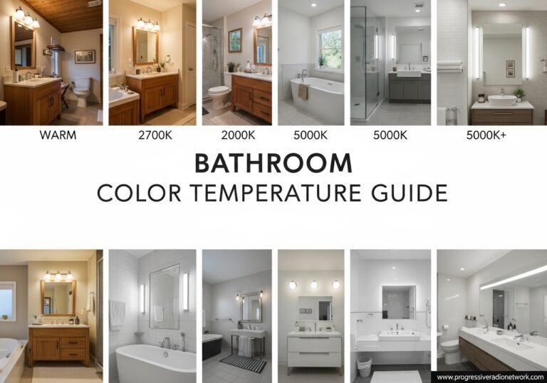Bathroom Color Temperature Guide