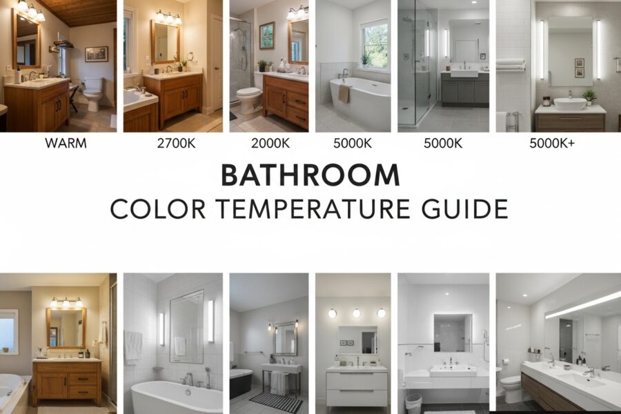 Bathroom Color Temperature Guide