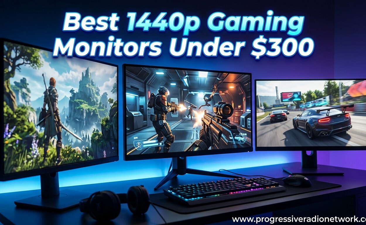 Best 1440p Gaming Monitors Under $300