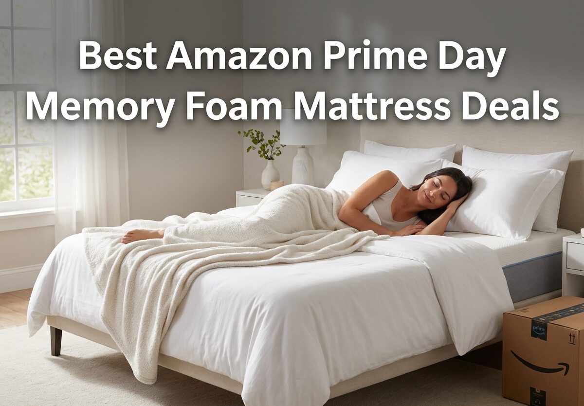 Best Amazon Prime Day Memory Foam Mattress Deals