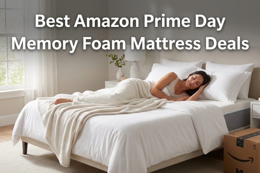 Best Amazon Prime Day Memory Foam Mattress Deals