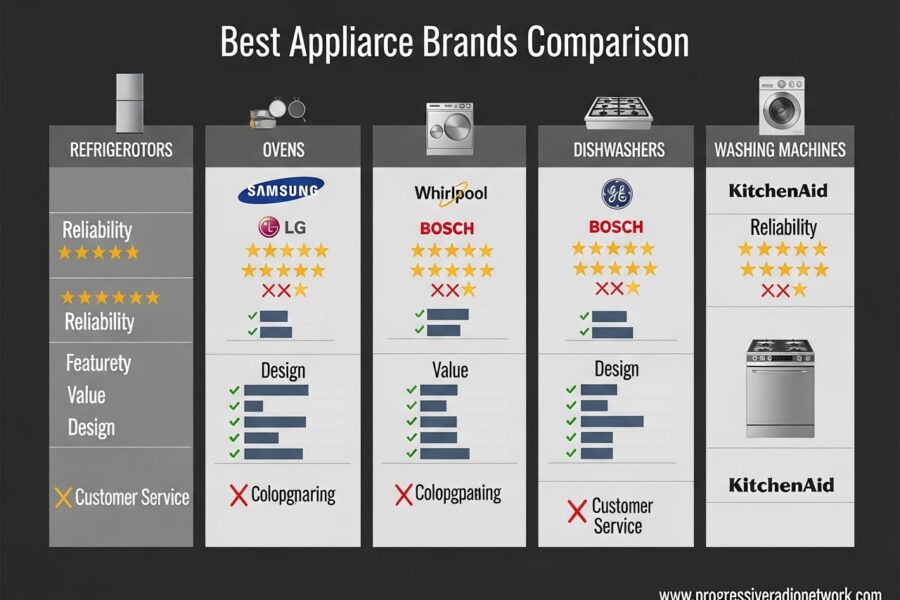Best Appliance Brands Comparison