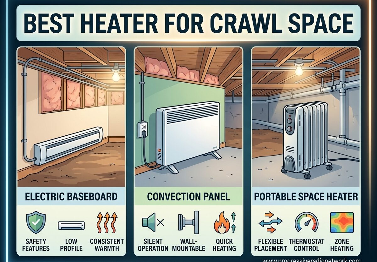 Best Heater for Crawl Space