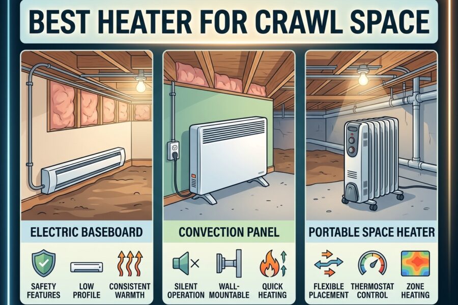 Best Heater for Crawl Space