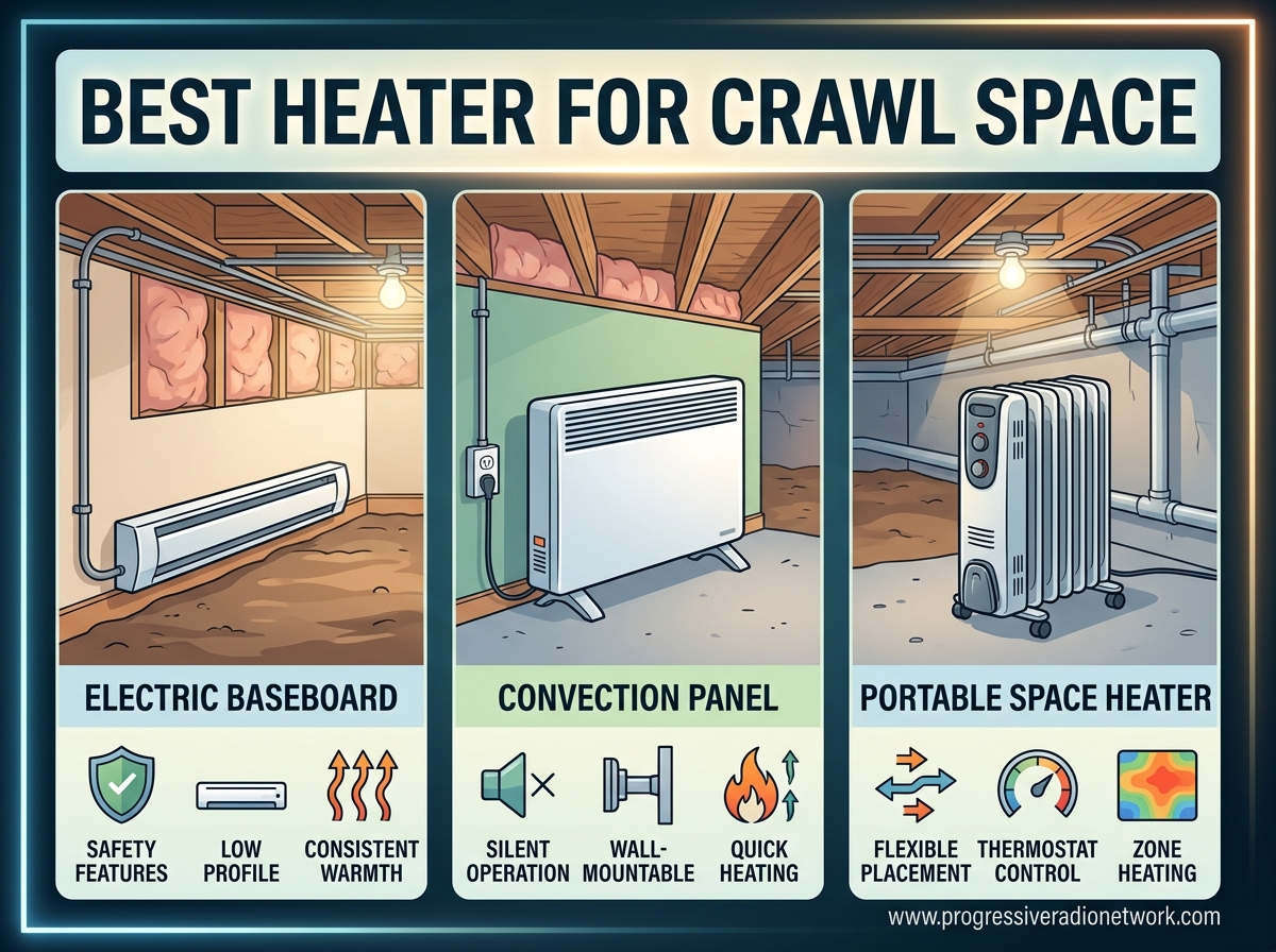 Best Heater for Crawl Space