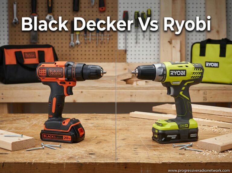 Black Decker Vs Ryobi