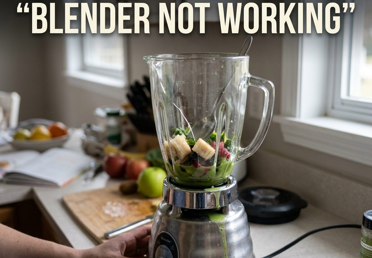 Blender Not Working