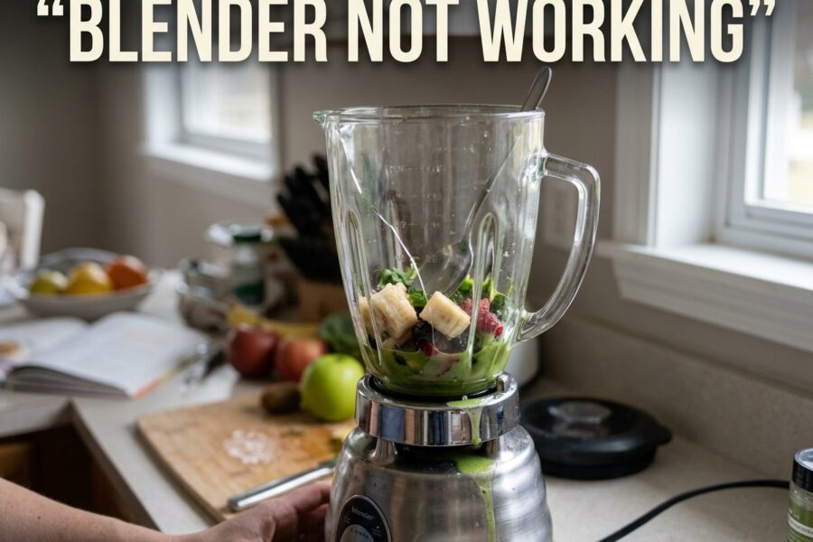 Blender Not Working