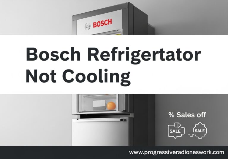 Bosch Refrigerator Not Cooling