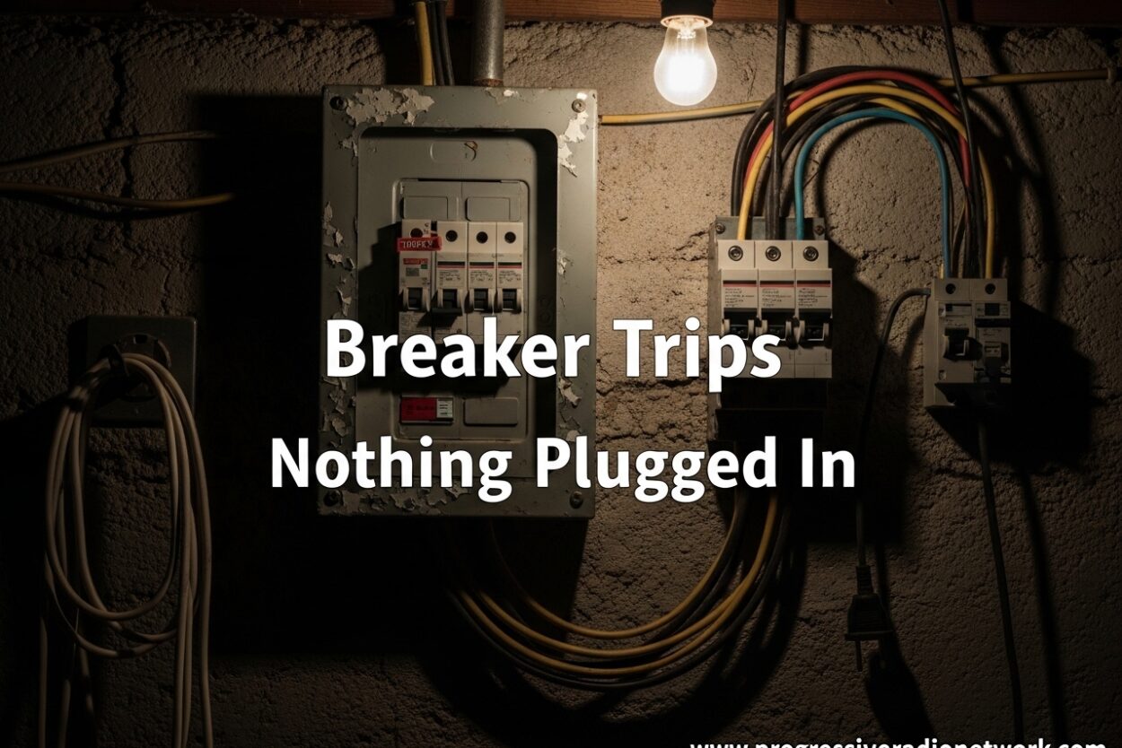 Breaker Trips Nothing Plugged In