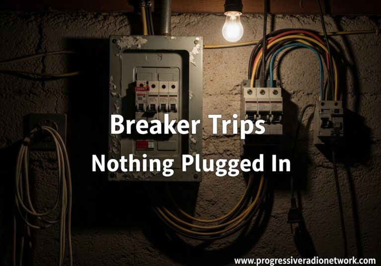 Breaker Trips Nothing Plugged In