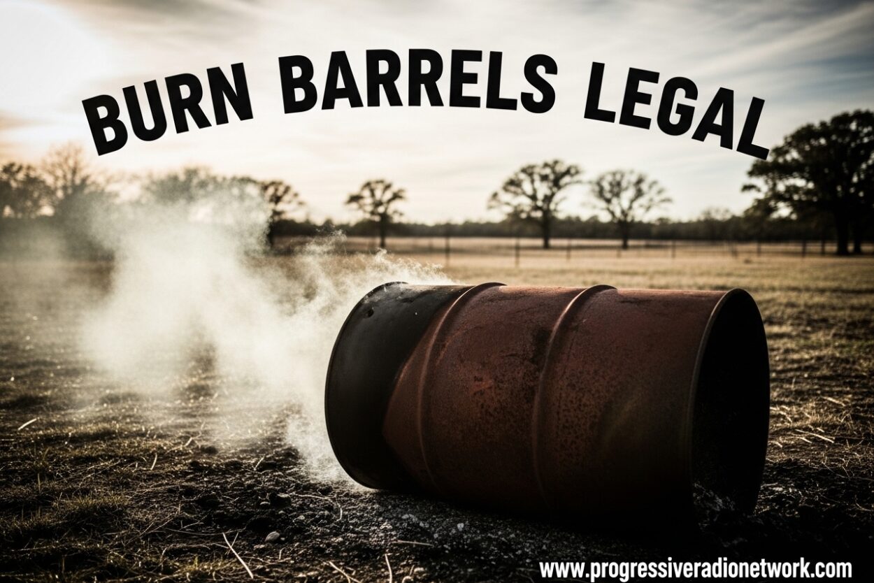 Burn Barrels Legal
