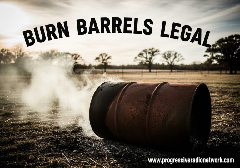 Burn Barrels Legal