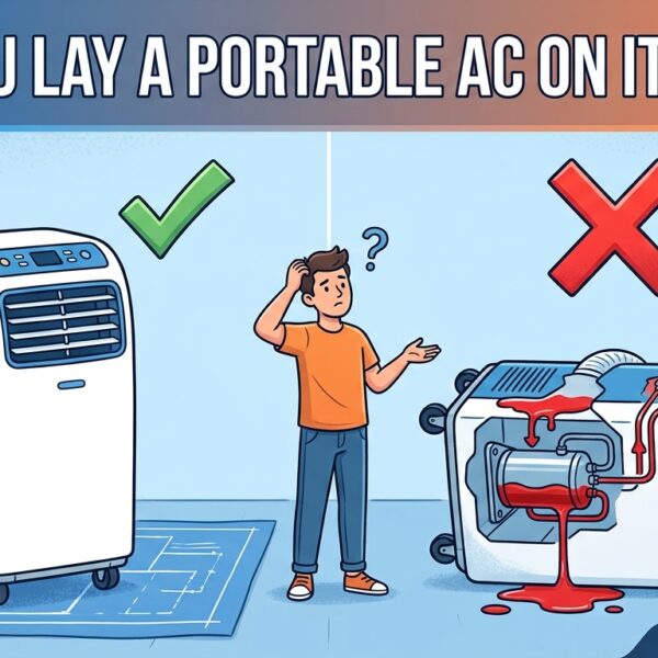 Can You Lay a Portable AC on Its Side