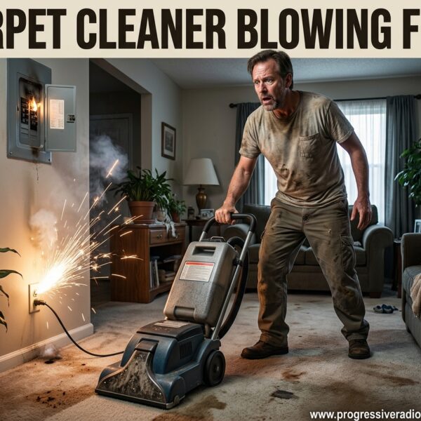 Carpet Cleaner Blowing Fuse