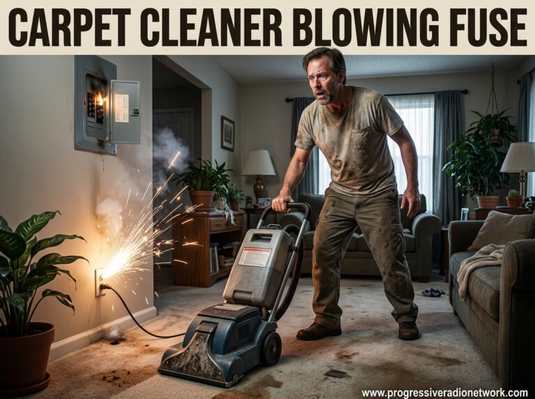 Carpet Cleaner Blowing Fuse