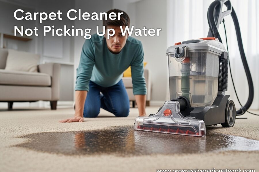 Carpet Cleaner Not Picking Up Water