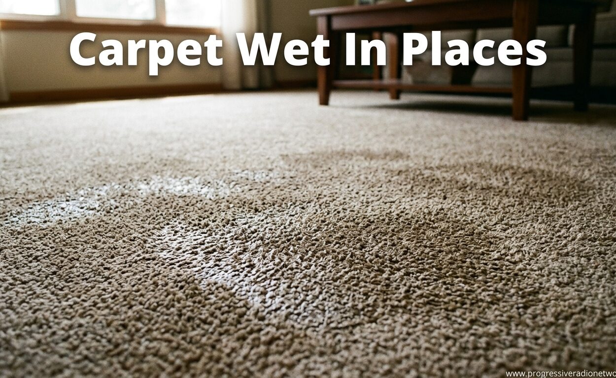 Carpet Wet In Places