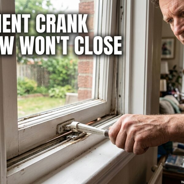 Casement Crank Window Won't Close