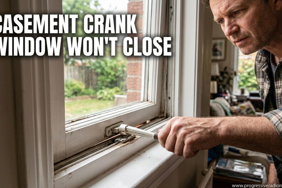 Casement Crank Window Won't Close