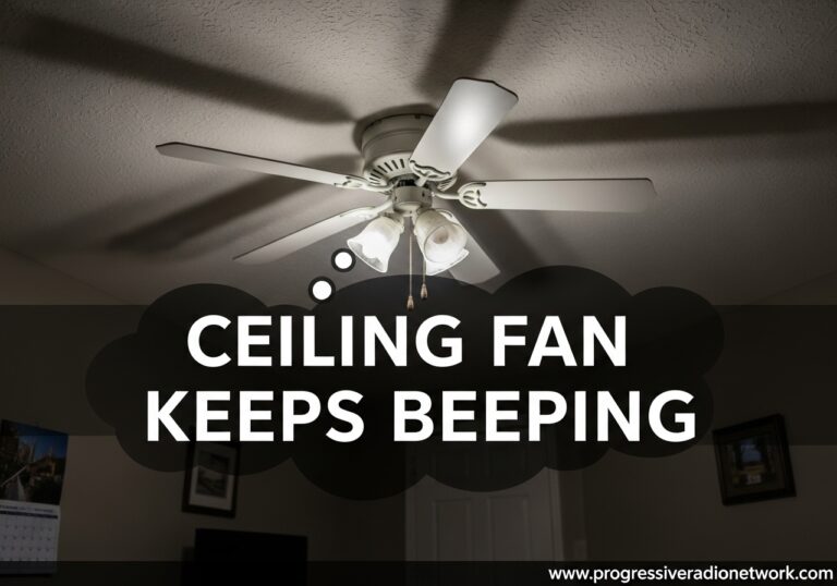 Ceiling Fan Keeps Beeping