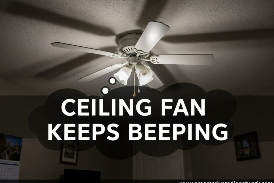 Ceiling Fan Keeps Beeping