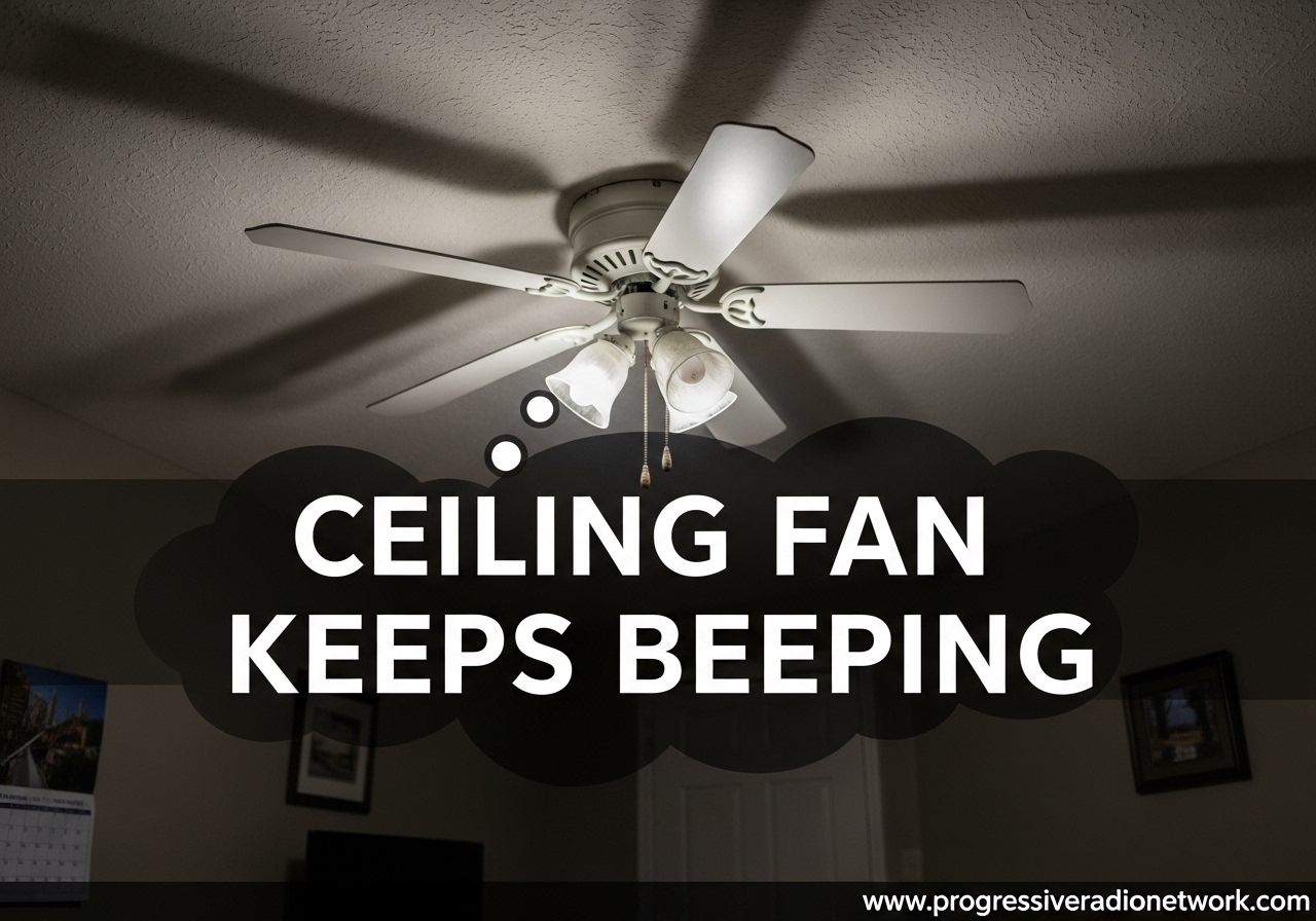 Ceiling Fan Keeps Beeping