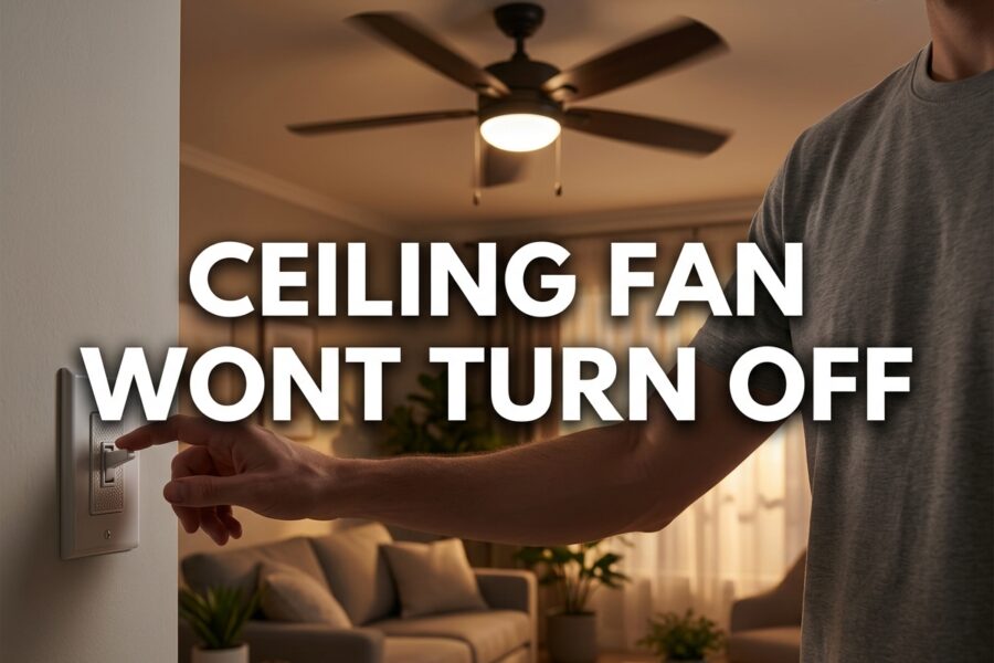 Ceiling Fan Wont Turn Off