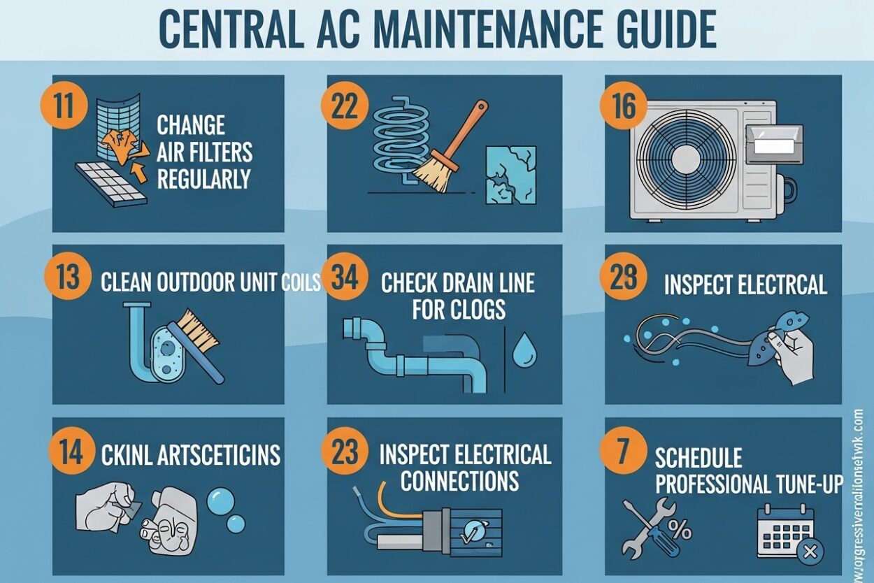 Central AC Maintenance Guide