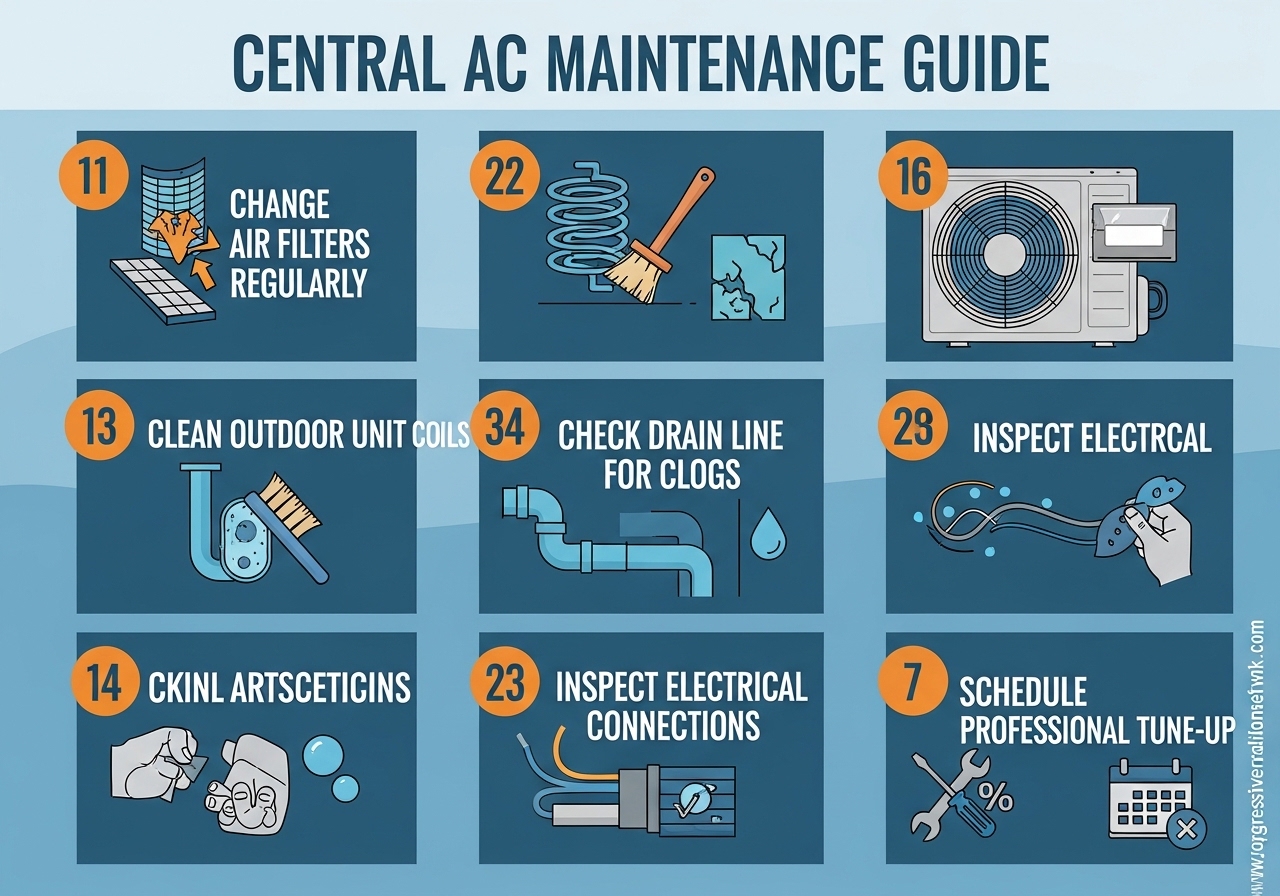 Central AC Maintenance Guide