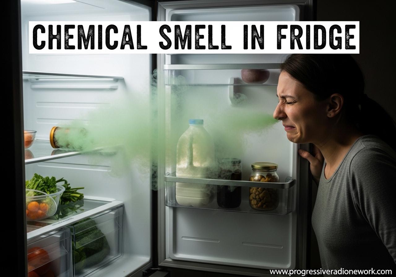 Chemical Smell in Fridge