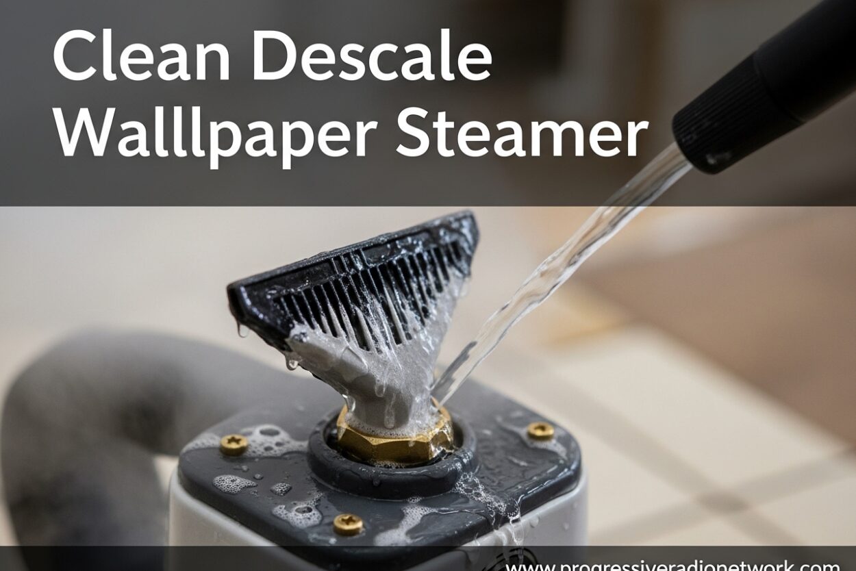 Clean Descale Wallpaper Steamer