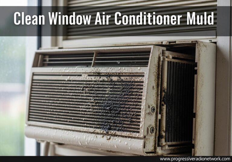 Clean Window Air Conditioner Mold