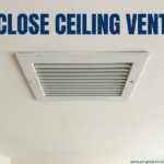 Close Ceiling Vent
