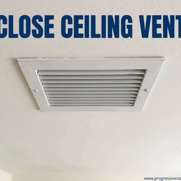 Close Ceiling Vent