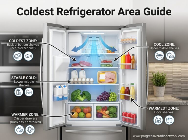 Coldest Refrigerator Area Guide