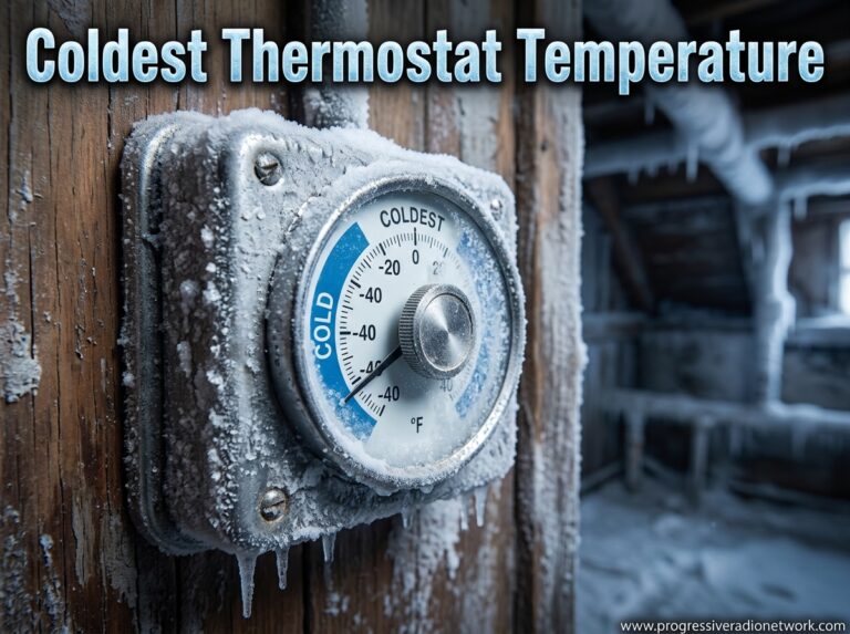 Coldest Thermostat Temperature