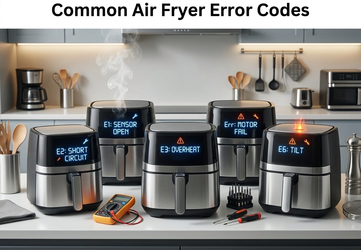 Common Air Fryer Error Codes